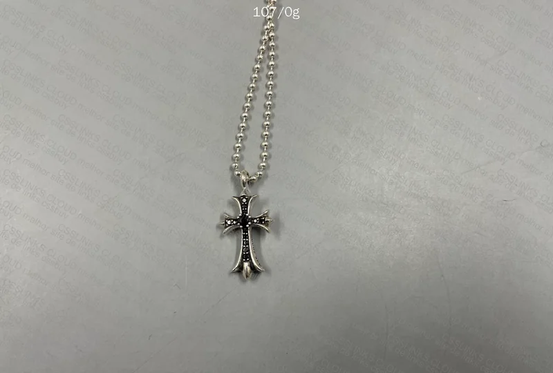 Chrome Hearts 925 Silver Necklace 5