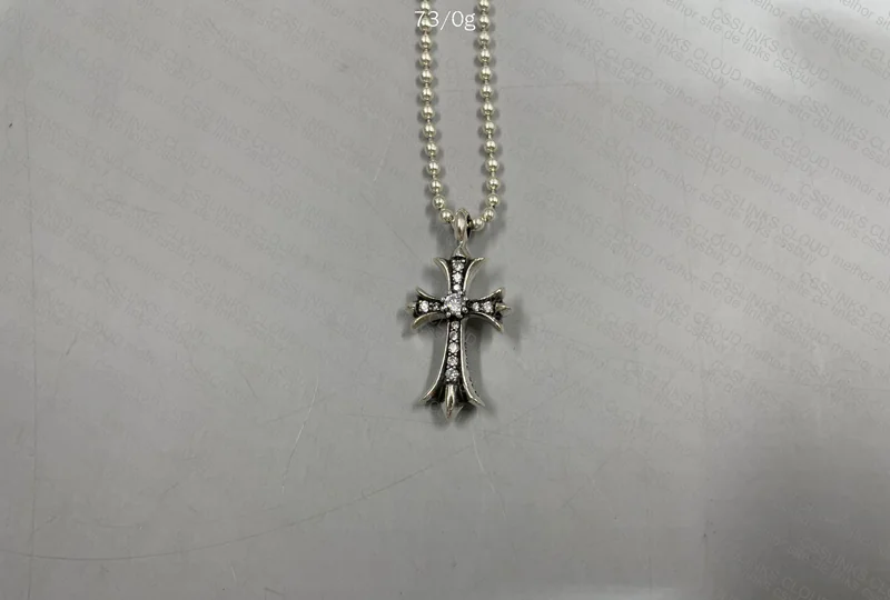 Chrome Hearts 925 Silver Necklace 3