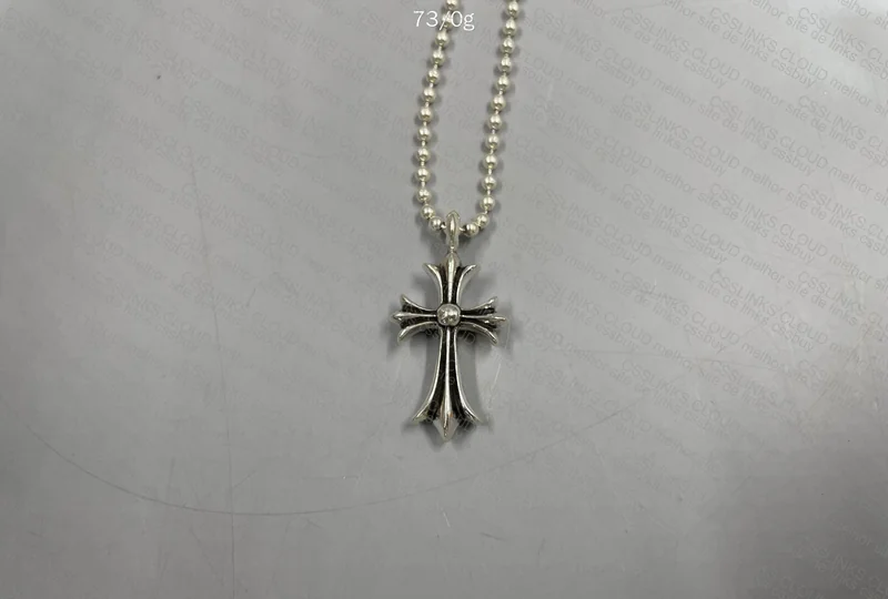 Chrome Hearts 925 Silver Necklace 4