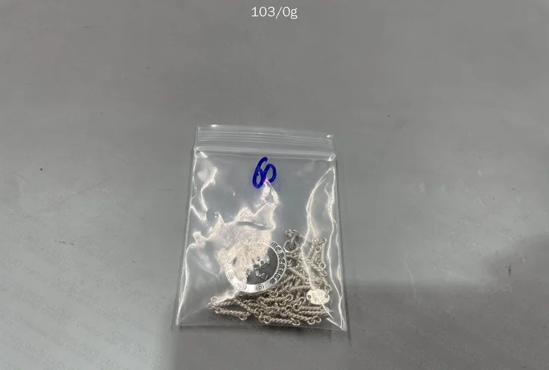 Chrome Hearts Round 925 Silver Necklace