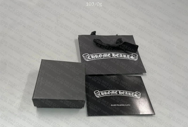 Chrome Hearts Round 925 Silver Necklace 6