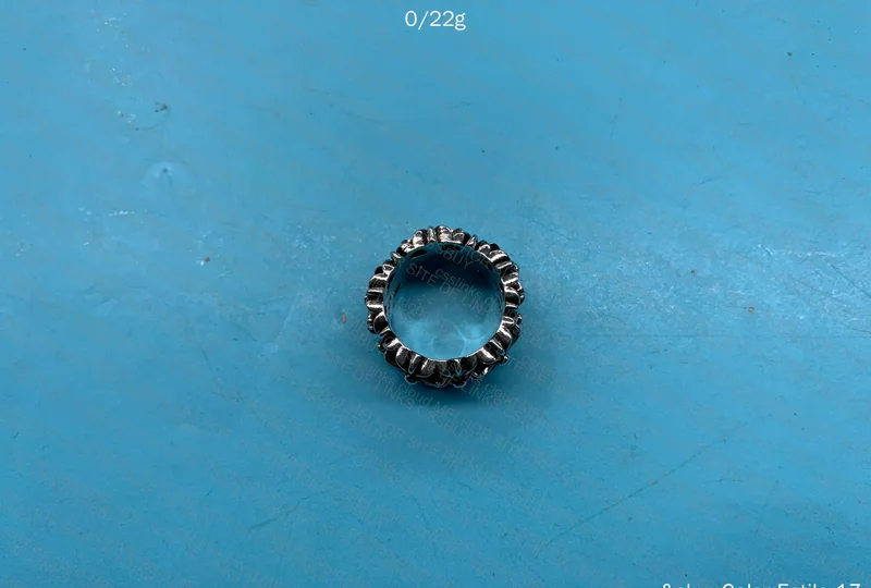 Chrome Hearts Necklace and Rings 4