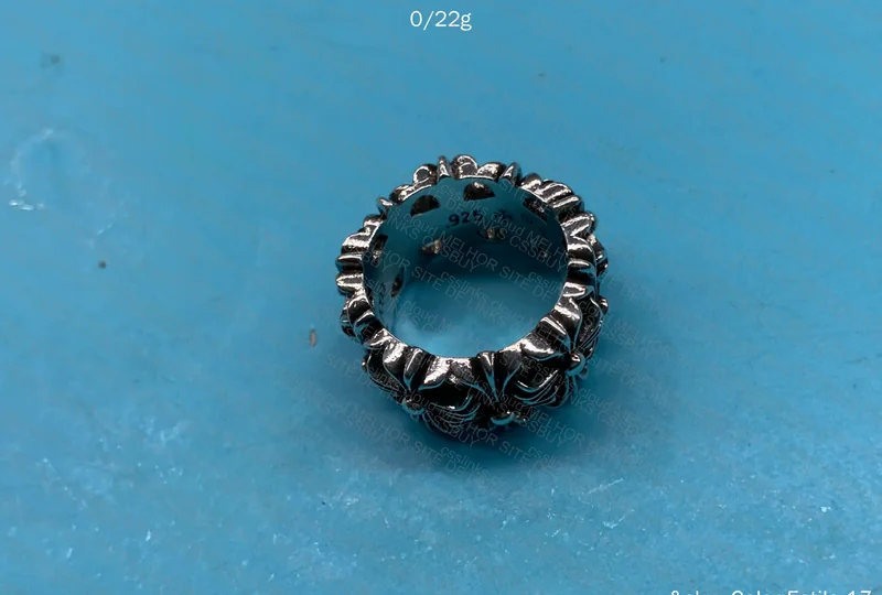 Chrome Hearts Necklace and Rings 6