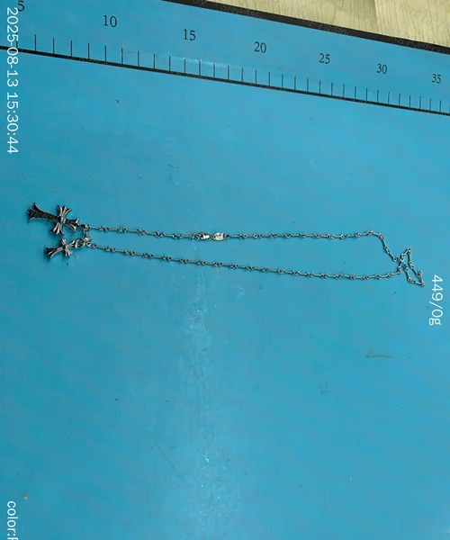 Chrome Hearts Necklace and Rings 7