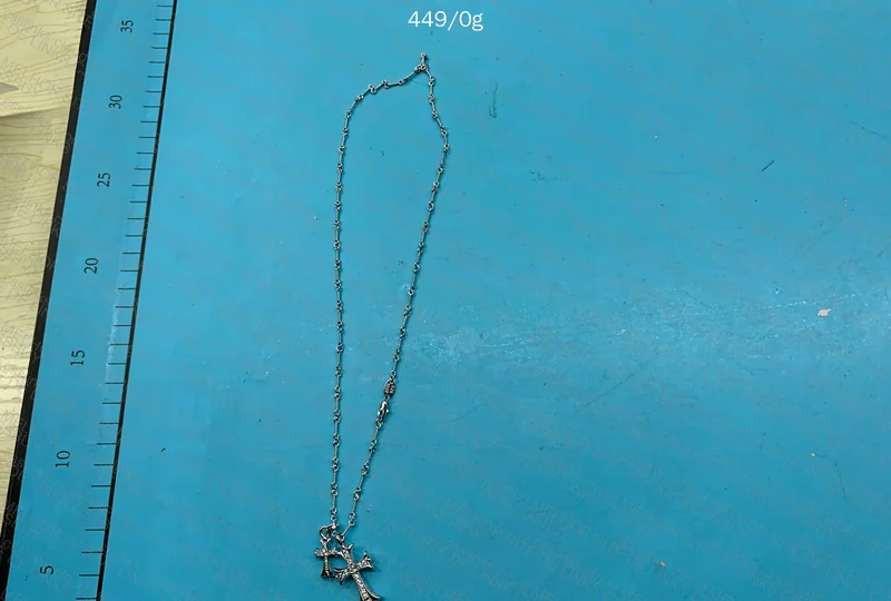 Chrome Hearts Necklace and Rings 9