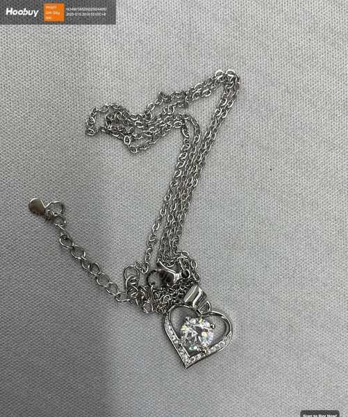 Moissanite Necklace and Ring 3