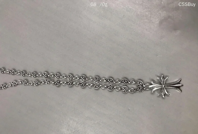Chrome Hearts Necklace and Bracelet 4