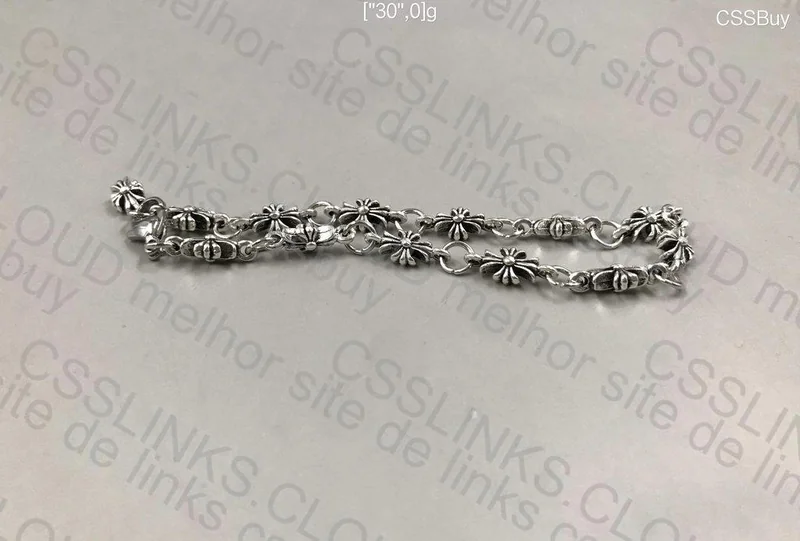 Chrome Hearts Necklace and Bracelet 8