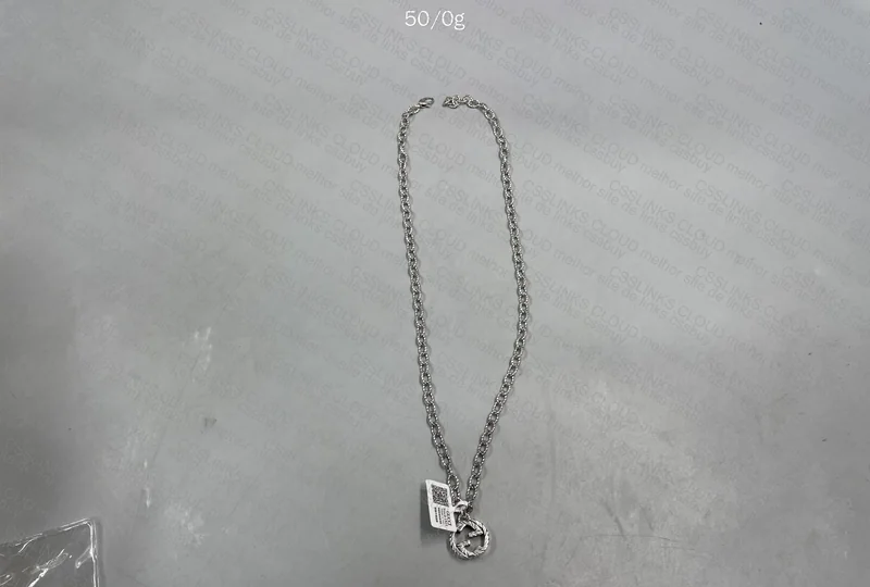 Gucci Necklace - Silver Plated