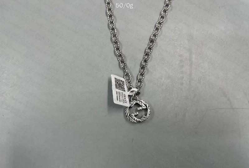 Gucci Necklace - Silver Plated 4