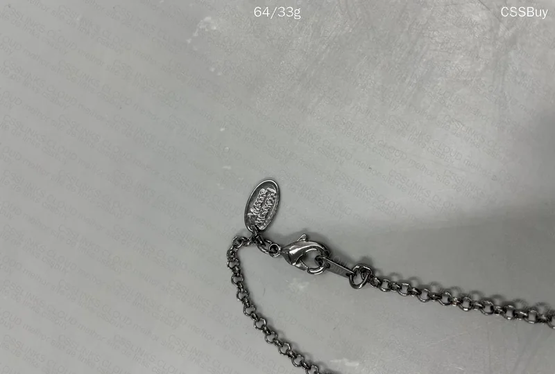 Black Vivienne Westwood Necklace 4