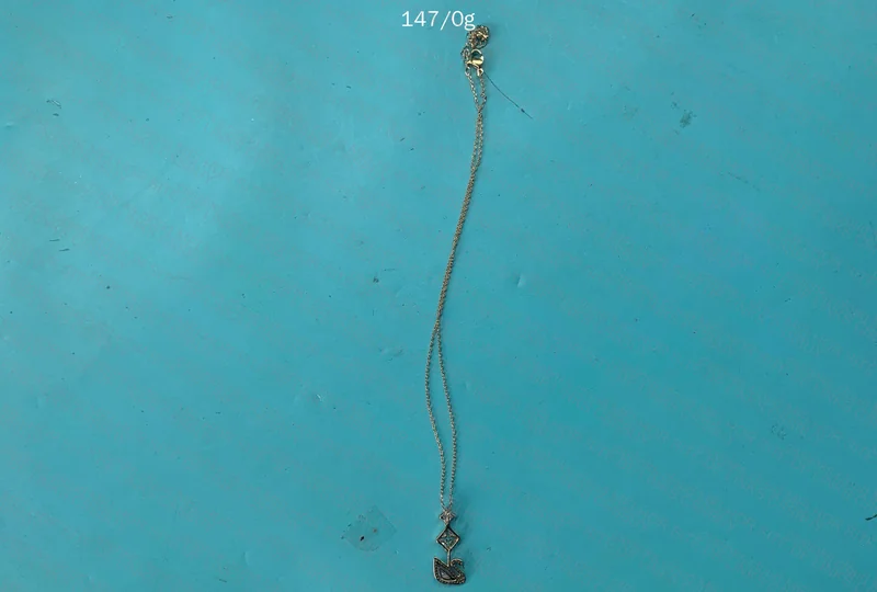 Swarovski Necklace (925 Silver?) 2