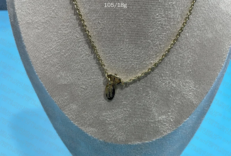 Vivienne Westwood Snowman Necklace 5