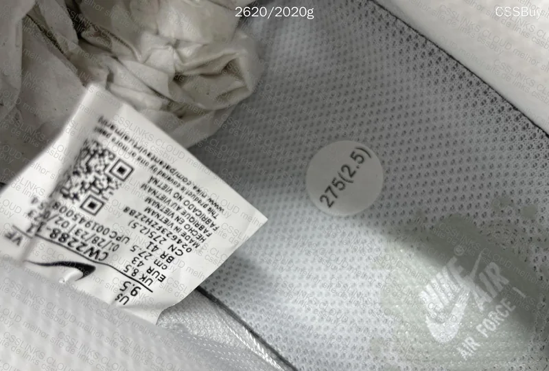 AF1 Branco XP 7