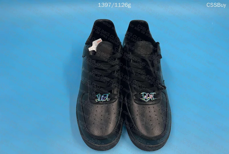 AF1 Just do It Black 2