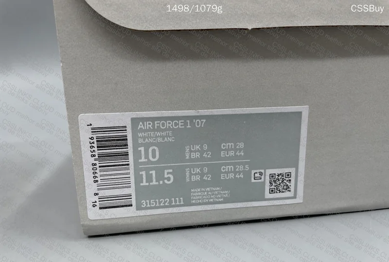 Air Force 01 White 10