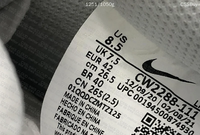 Air Force 1 White SADESA, GL? 7