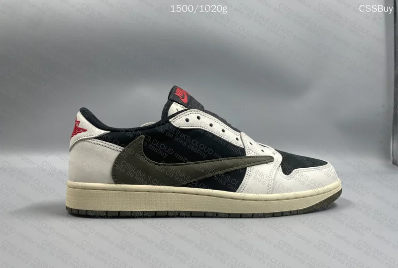 Air Jordan 1 Low Travis Scott Olive PK4.0 4