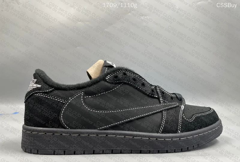 AIR JORDAN 1 X TRAVIS SCOTT BLACK PHANTOM 4