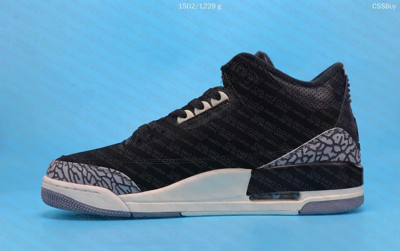 Air Jordan 3 Dark Noir 4