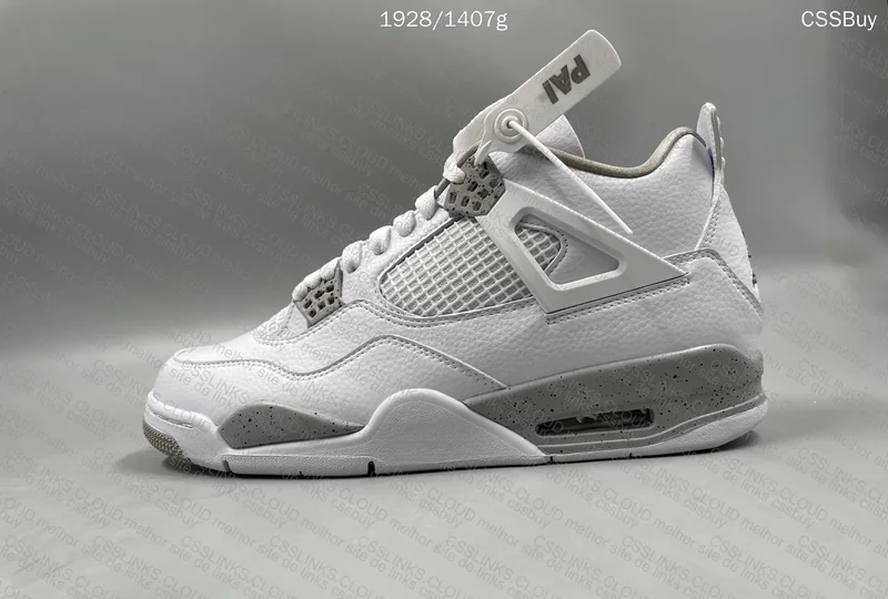 Air Jordan 4 White oreo 5