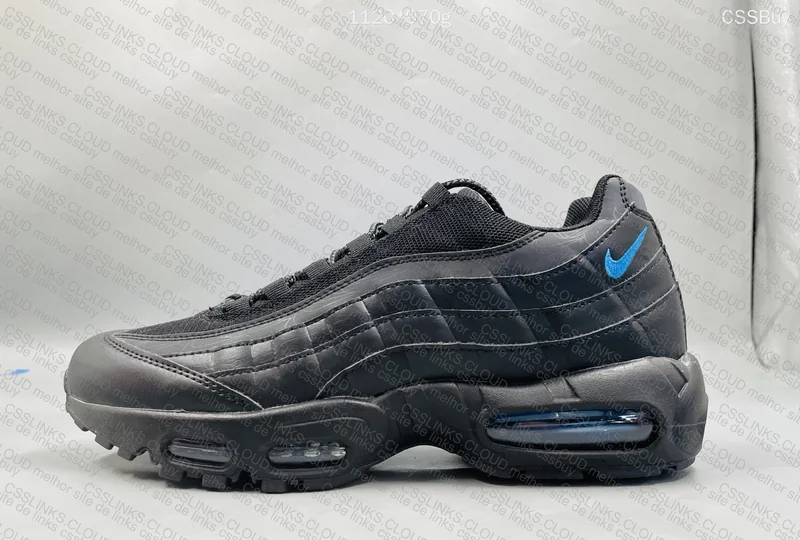 Air Max 95 Essential Black & Blue 7