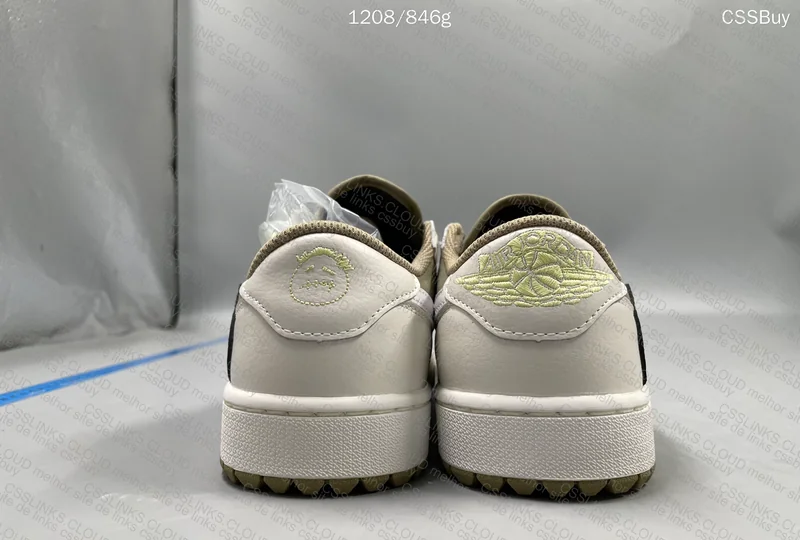 AJ1 LOW REVERSE GOLF TRAVIS SCOTT "OLIVE" 6
