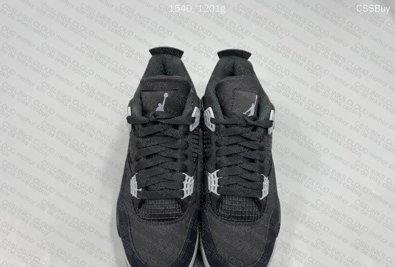 AJ4 BLACK CANVAS 2