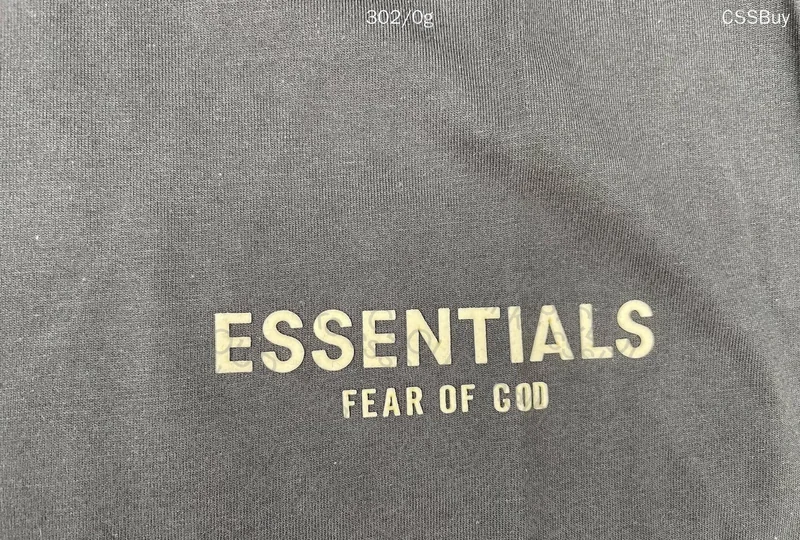 Black Fear Of God Essentials Jersey 2