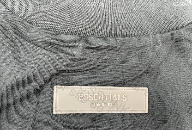 Black Fear Of God Essentials Jersey 9
