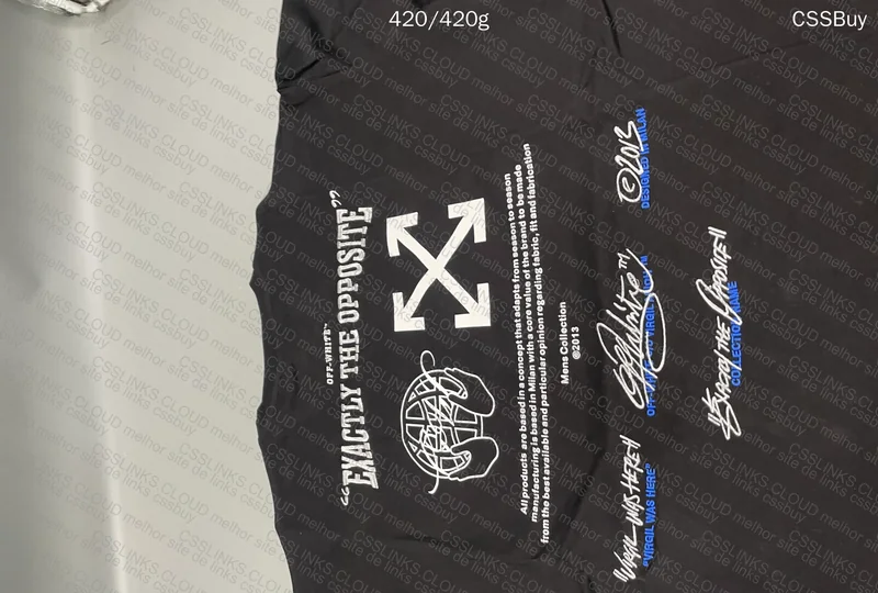 Off White Embroidered T-Shirt 3