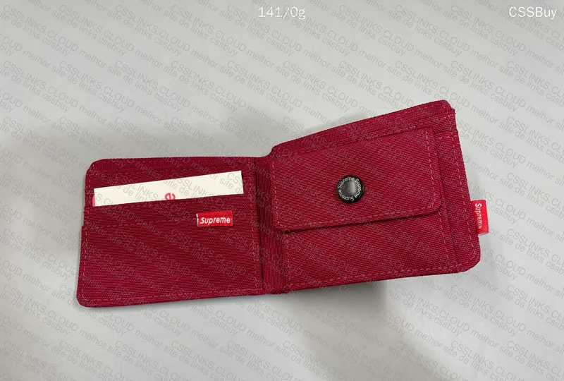 Supreme Red Wallet 4