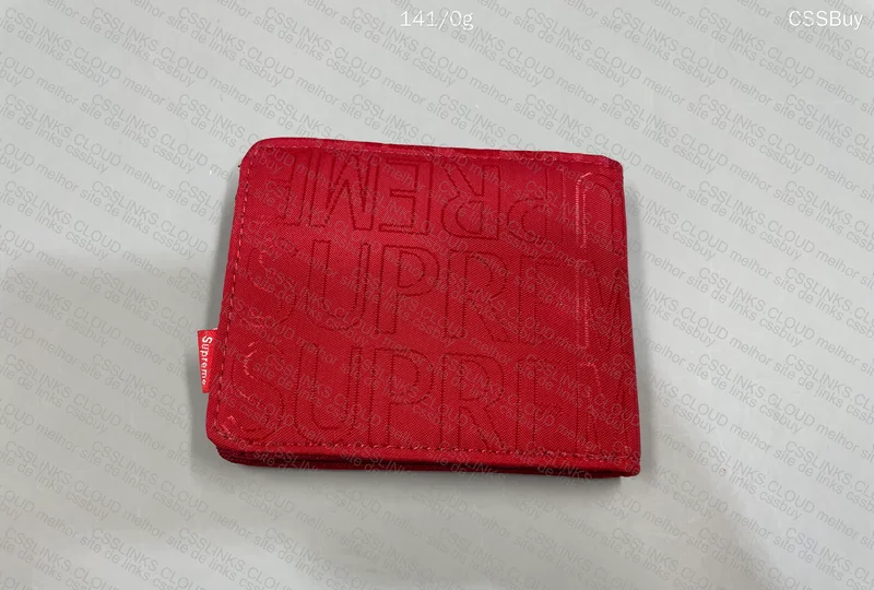 Supreme Red Wallet 5