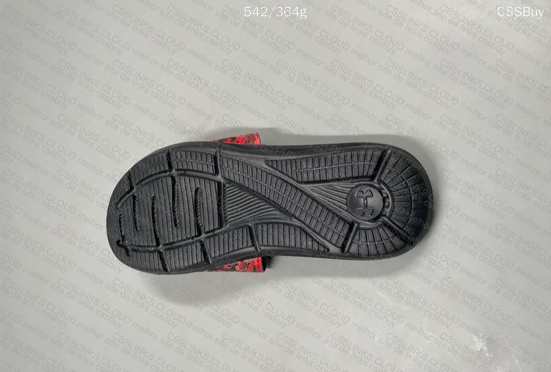 Under Armour Red Flip Flops 6