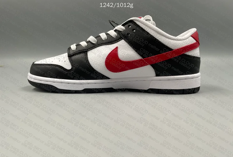 Dunk Panda Red Swoosh 2