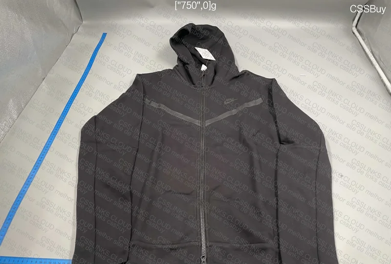 Nike Tech Fleece Black Jacket