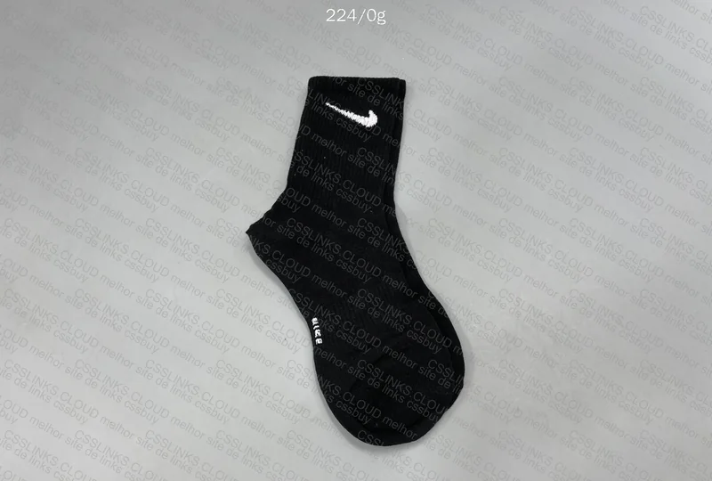 Black Nike Socks 3