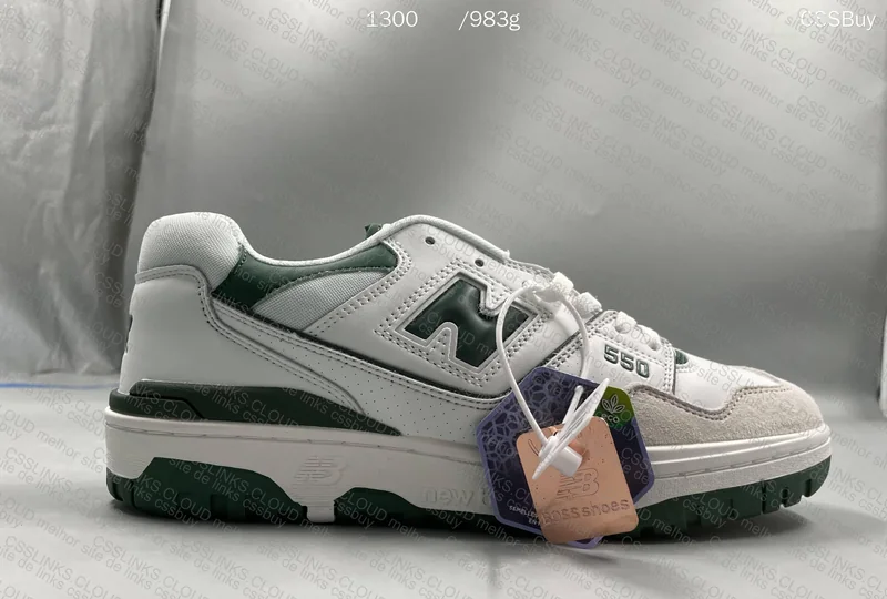New Balance 550 (White Green) 4