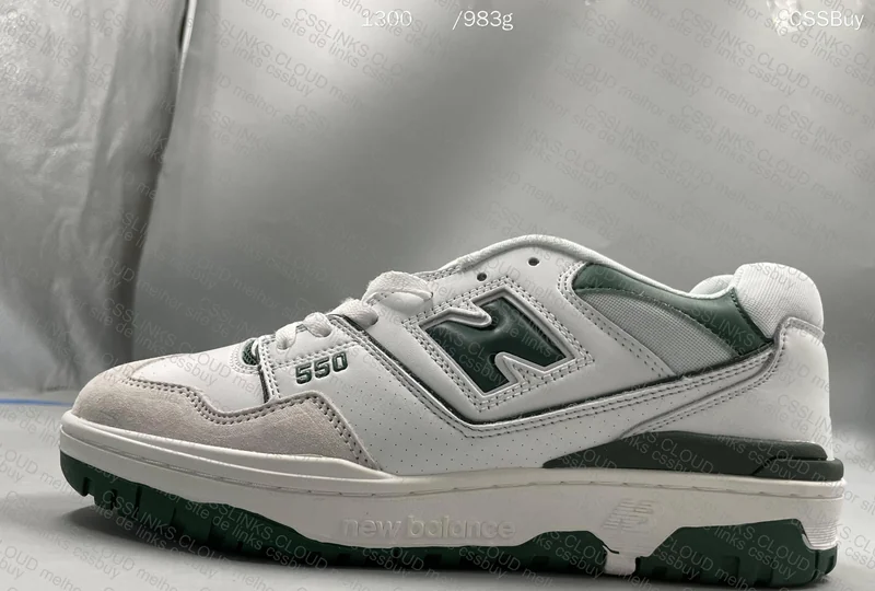 New Balance 550 (White Green) 5