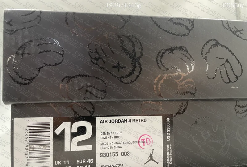 Nike air jordan 4 kaws 2