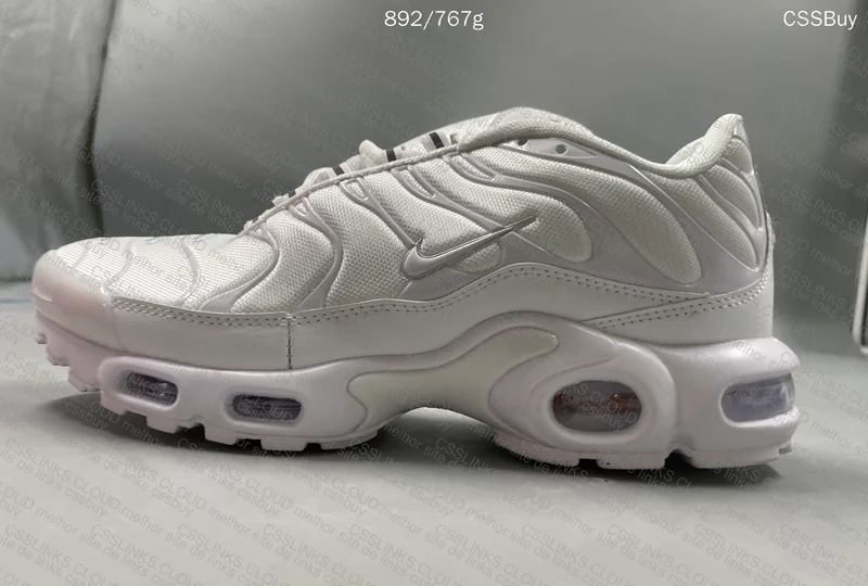 Nike Air Max Tn Plus Triple White 3