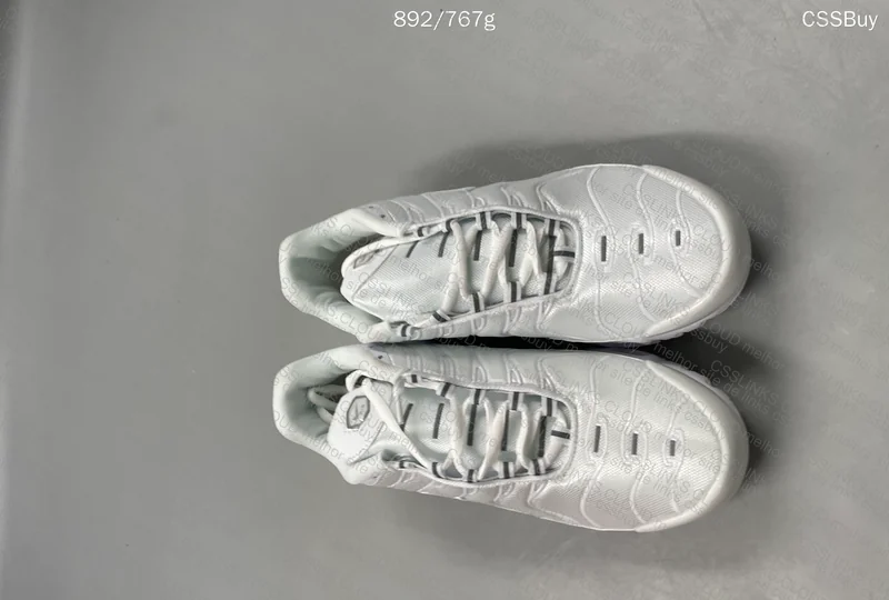Nike Air Max Tn Plus Triple White 4