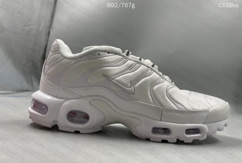 Nike Air Max Tn Plus Triple White 5