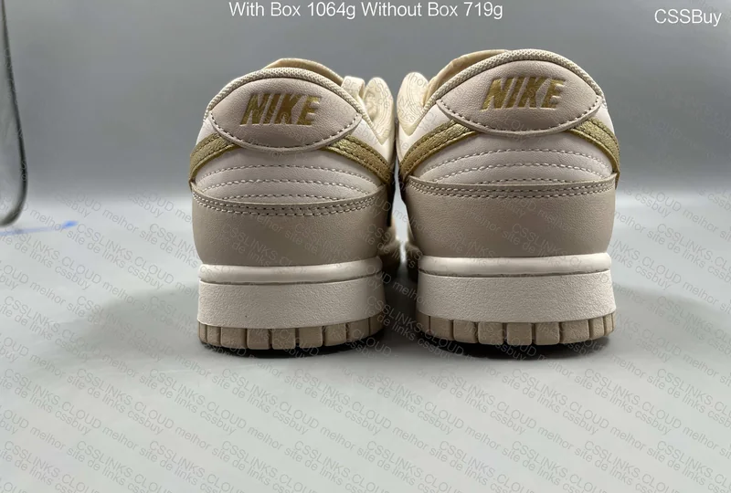 Nike Dunk Low Gold Swoosh 3
