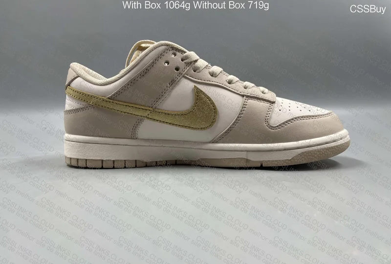 Nike Dunk Low Gold Swoosh 5