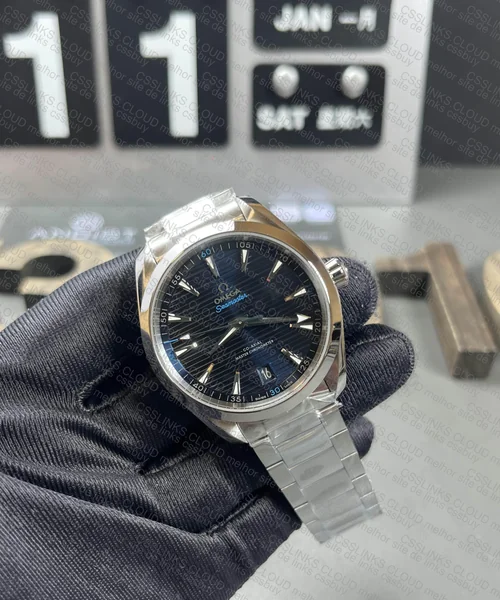 Omega Seamaster Aquaterra - Blue Dial 6