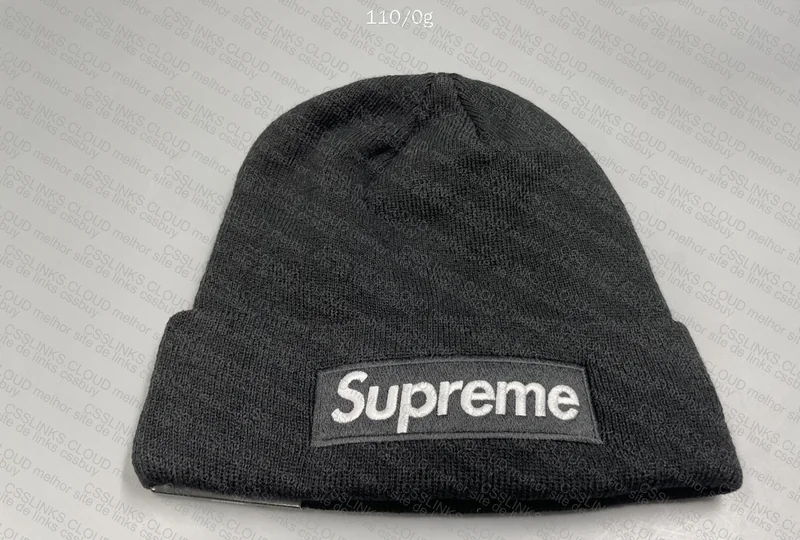 Supreme x New Era Box Logo Beanie 'Black' 2