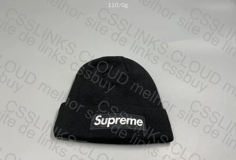 Supreme x New Era Box Logo Beanie 'Black' 6