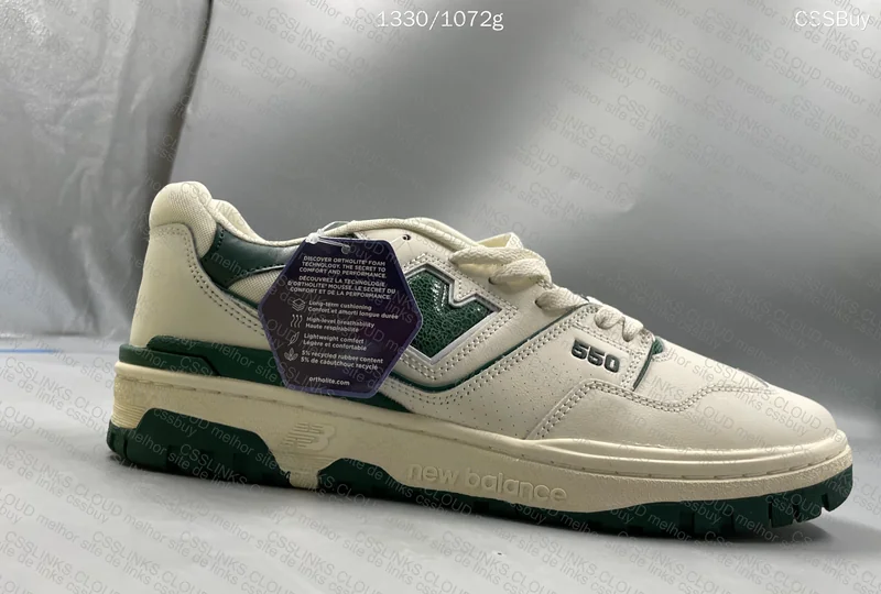 New Balance 550 x Aimé Leon Dore 'Evergreen' Sneakers 2