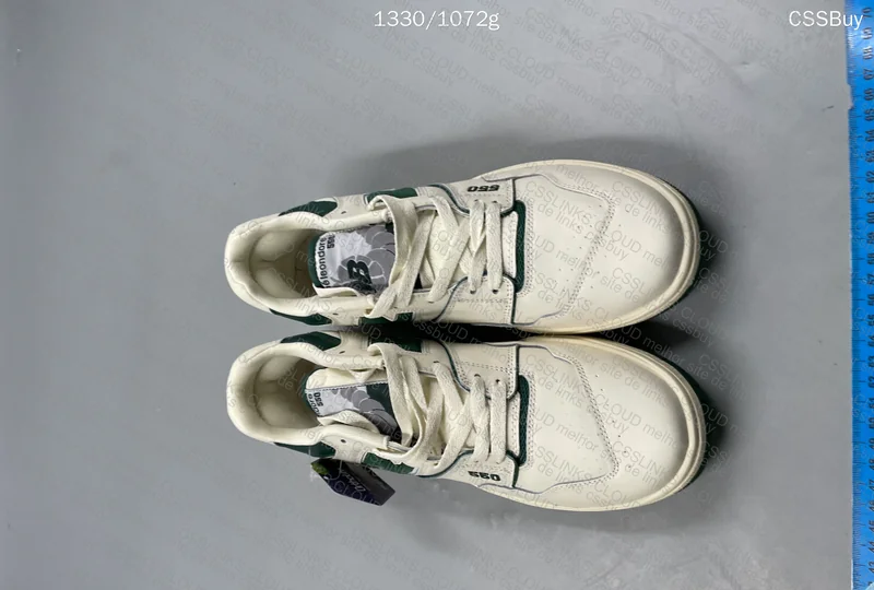New Balance 550 x Aimé Leon Dore 'Evergreen' Sneakers 6